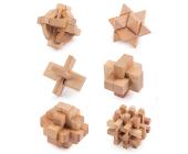 Набор деревянных головоломок №2, 55 элементов, DELFBRICK DLS-23 | OfficeDom.kz