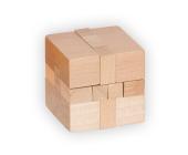 Головоломка деревянная "Куб" 12 элементов, DELFBRICK DLS-01 | OfficeDom.kz