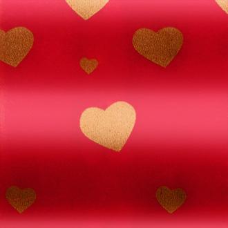 Бант подарочный 15,5 см, 01 сердечки/<wbr>красный, Stilerra BOWP-5D - Officedom (1)