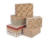 Набор подарочных коробок 5 шт, 01 В мире животных, Stilerra SBOX-RKN1 | OfficeDom.kz