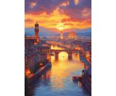 Пазл 2000 элементов Флорентийский закат, ФРЕЯ PZL-2000/40 | OfficeDom.kz