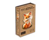 Пазл фигурный деревянный "Веселый лисенок" 154 элемента, ФРЕЯ PZLF-013 | OfficeDom.kz