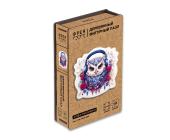 Пазл фигурный деревянный "Сова-меломан" 155 элементов, ФРЕЯ PZLF-009 | OfficeDom.kz