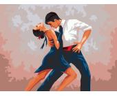 Набор для раскрашивания по номерам 40х30см "Танец любви", ФРЕЯ PNB/PM-146 | OfficeDom.kz