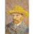 Пазл 500 элементов Автопортрет в соломенной шляпе, Винсент ван Гог, ФРЕЯ MET-PZL-500/<wbr>04 - Officedom (1)
