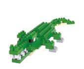 Конструктор пластиковый №04 Крокодил, 96 элементов, Поделкин PLK-01 | OfficeDom.kz