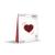 Набор для вышивания "Брошь.Сердце", 5,5х4,5 см, Klart 10-011 - Officedom (2)