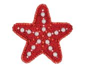 Набор для вышивания "Брошь.Морская звезда", 5,5х5,5 см, Klart 10-012 | OfficeDom.kz