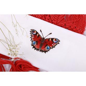 Набор для вышивания "Живая картина" Бабочка Павлиний глаз, 7,5х5 см, PANNA JK-2198 - Officedom (4)