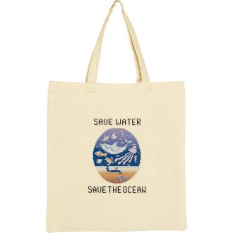 Набор для вышивания "Сохраним планету.Закрой кран - сбереги океан", 15,5х20,5 см, PANNA PZ-7246 - Officedom (1)