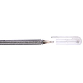 Ручка гелевая 1,0мм Hybrid Dual Metallic, серебристый, Pentel K110-DZX - Officedom (2)
