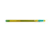 Ручка гелевая 1,0мм Hybrid Dual Metallic, зеленый/желтый, Pentel K110-DDGX | OfficeDom.kz