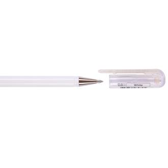 Ручка гелевая 0,8мм Hybrid Milky, пастельный белый, Pentel K108-PW - Officedom (2)
