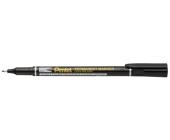 Маркер перманентный, 1,6мм, Fine Point, пулевидный, черный, Pentel NF450-A | OfficeDom.kz