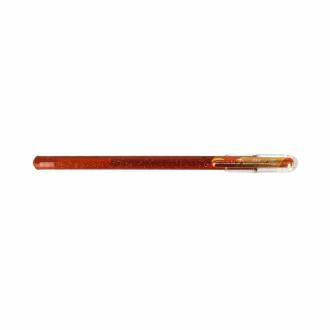 Ручка гелевая 1,0мм Hybrid Dual Metallic, желтый/<wbr>оранжевый, Pentel K110-DFX - Officedom (1)