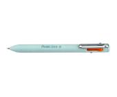 Ручка шариковая автом. 0,7мм iZee 4 цвета (голубой, фиолет., розовый и оранж.), Pentel BXC467-LC | OfficeDom.kz