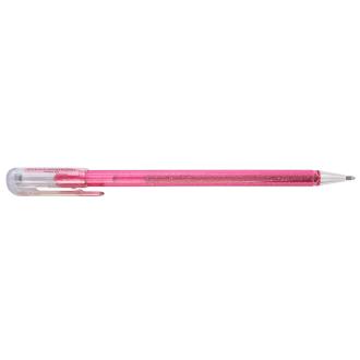Ручка гелевая 1,0мм Hybrid Dual Metallic, розовый/<wbr>зеленый и золотистый, Pentel K110-DMPX - Officedom (3)