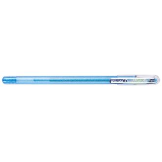 Ручка гелевая 1,0мм Hybrid Dual Metallic, синий/<wbr>серебристый, Pentel K110-DMNX - Officedom (1)