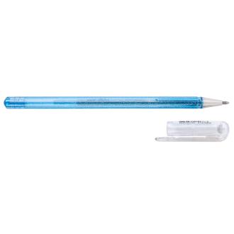 Ручка гелевая 1,0мм Hybrid Dual Metallic, синий/<wbr>серебристый, Pentel K110-DMNX - Officedom (2)