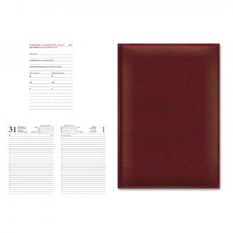 Ежедневник датированный Sarif classic, А5, коричневый - Officedom (1)