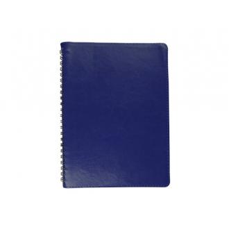 Ежедневник недатированный Italy Note 5203, А5, на спирали, синий - Officedom (1)