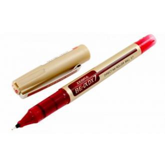 Ручка роллерная 0,7мм zeb-roller dx7, красный, ZEBRA - Officedom (1)