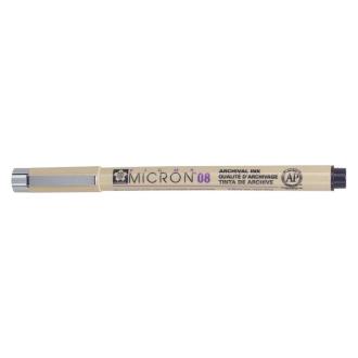 Ручка капиллярная 0,5мм Pigma Micron, черный, Sakura XSDK08#49 - Officedom (2)