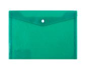 Папка-конверт на кнопке, А5, 180 мкм, волокно, зеленый, Expert Complete Premier ЕС21113003 | OfficeDom.kz