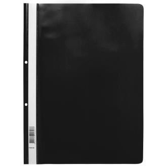 Папка-скоросшиватель с перфорацией, А4, 120/<wbr>160мкм, песок, черный, Expert Complete Classic - Officedom (1)