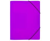 Папка для бумаг на резинках А4, 600 мкм, 35 мм, пурпурный, Expert Complete PRISMA NEONE EC210400022 | OfficeDom.kz
