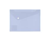 Папка-конверт на кнопке, А5, 180 мкм, диагональ, васильковый, Expert Complete Trend Pastel EC21017218 | OfficeDom.kz