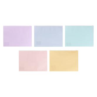 Папка-конверт на молнии A4, 180 мкм, диагональ, ассорти, Expert Complete Trend Pastel EC2112400 - Officedom (1)