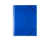 Папка для бумаг на резинках А4, 500 мкм, 35 мм, песок, синий, Expert Complete EC2344452 | OfficeDom.kz