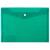 Папка-конверт на кнопке, А4, 180 мкм, волокно, зеленый, Expert Complete Premier ЕС21114003 - Officedom (1)