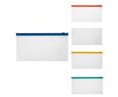 Папка-конверт на молнии, travel, 120 мкм, песок, ассорти, Expert Complete Classic EC21121200T | OfficeDom.kz