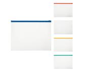 Папка-конверт на молнии A4, 120 мкм, песок, ассорти, Expert Complete Classic EC21121200 | OfficeDom.kz