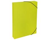 Короб архивный пластиковый A4, 50 мм, желтый, Expert Complete PRISMA NEON ЕС240441009 | OfficeDom.kz