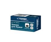 Зажимы для бумаги 19мм, 12шт, черные, Expert Complete ECBC-19 | OfficeDom.kz