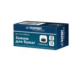 Зажимы для бумаги 32мм, 12шт, черные, Expert Complete ECBC-32 | OfficeDom.kz