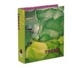 Папка-регистратор, А4, 75 мм, ламин.картон, зеленый, Expert Complete Marbling Trend EC751702 | OfficeDom.kz