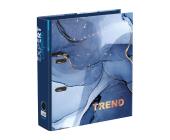 Папка-регистратор, А4, 75 мм, ламин.картон, серый, Expert Complete Marbling Trend EC751705 | OfficeDom.kz