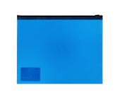 Папка-конверт на молнии A5+, 180 мкм, волокно, синий, Expert Complete Premier ЕС211230025 | OfficeDom.kz