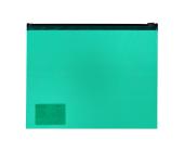 Папка-конверт на молнии A5+, 180 мкм, волокно, зеленый, Expert Complete Premier ЕС211230035 | OfficeDom.kz