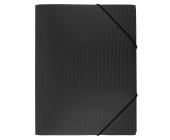 Папка для бумаг на резинках А4, 600 мкм, 35 мм, черный, Expert Complete PRISMA EC210400001 | OfficeDom.kz