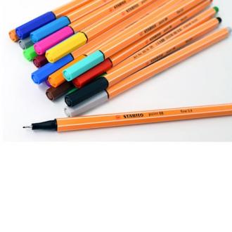 Ручка капиллярная Stabilo point 88, 0,4 мм, лиловый (88/<wbr>58) - Officedom (1)