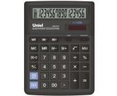 Калькулятор 16 разрядов, 193х143х38 мм, UNIEL 2-UG-610 | OfficeDom.kz