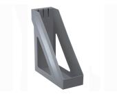 Лоток для документов, вертикальный БАЗИС, серый, СТАММ ЛТ31 | OfficeDom.kz