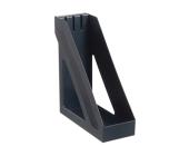 Лоток для документов, вертикальный БАЗИС, черный, СТАММ ЛТ32 | OfficeDom.kz
