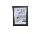 Рамка МДФ А5 (15х21см), №6, венге, подвес, подставка, ширина 18мм, толщина 12мм, акрил (РМДФ_20883) | OfficeDom.kz