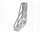 Лоток для документов, вертикальный ЛИДЕР, серый, СТАММ ЛТ121 | OfficeDom.kz